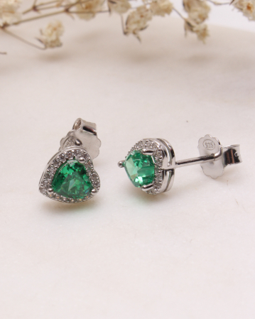 CATEGORII - Cercei argint 925 si cubic zirconia, 1.7g