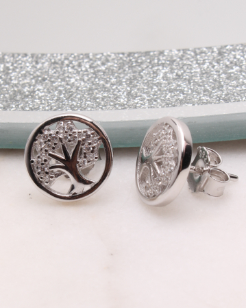 CERCEI ARGINT - Cercei argint copacul vietii, gr2.6