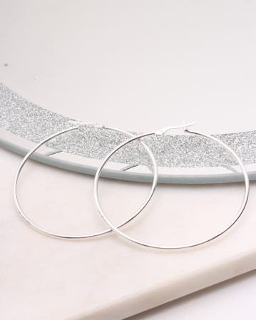 CERCEI ARGINT - Cercei argint creole, gr4.3