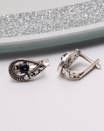 CERCEI ARGINT - Cercei argint cu marcasite, gr1.8