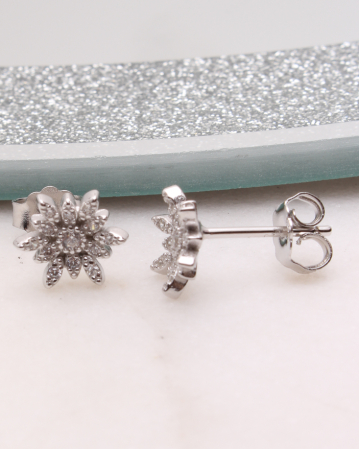 CATEGORII - Cercei argint floare, gr1.2