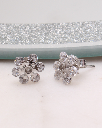 CATEGORII - Cercei argint floare, gr1.5