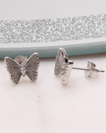 CERCEI ARGINT - Cercei argint fluture, gr2.1