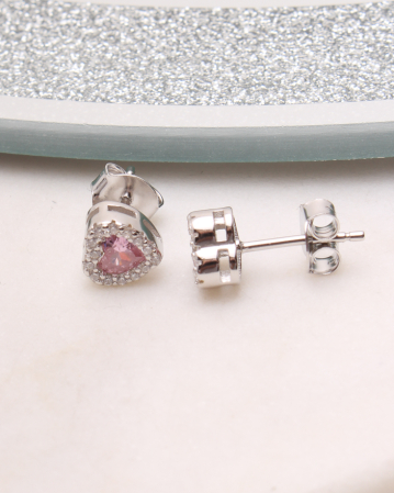 CERCEI ARGINT - Cercei argint inima, gr2