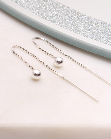 CERCEI ARGINT - Cercei argint lungi, gr1