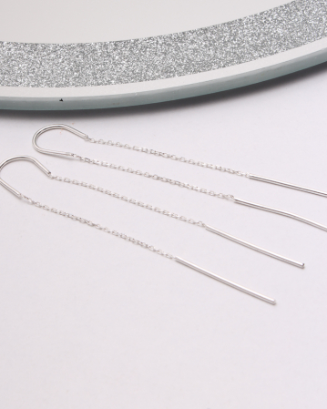 CERCEI ARGINT - Cercei argint lungi, gr1.6