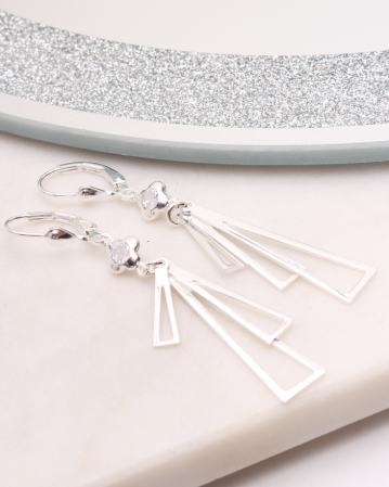 CERCEI ARGINT - Cercei argint lungi, gr3.3