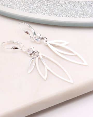 CERCEI ARGINT - Cercei argint lungi, gr3.6