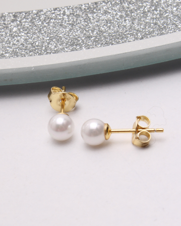 CERCEI ARGINT - Cercei argint perla, gr0.7