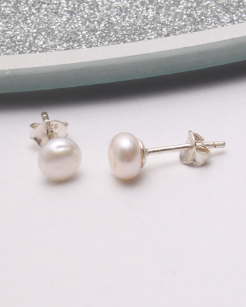 CERCEI ARGINT - Cercei argint perla, gr0.9