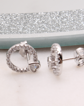 CERCEI ARGINT - Cercei argint rotunzi, gr1.4