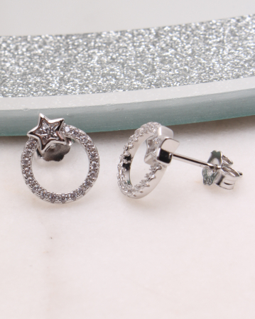 CERCEI ARGINT - Cercei argint rotunzi, gr1.4