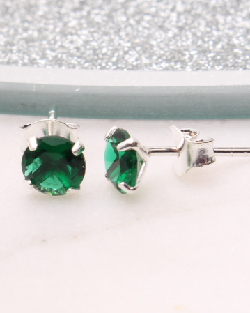 CERCEI ARGINT - Cercei argint si cubic zirconia, gr0.8