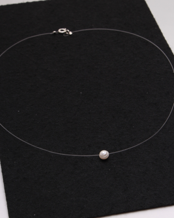 Noutati - Colier argint cu perla, gr0.4