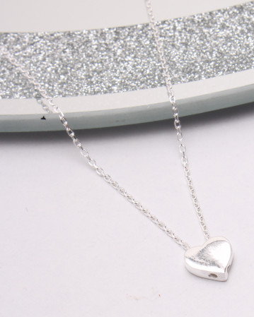 COLIERE ARGINT - Colier argint inima, gr1.8