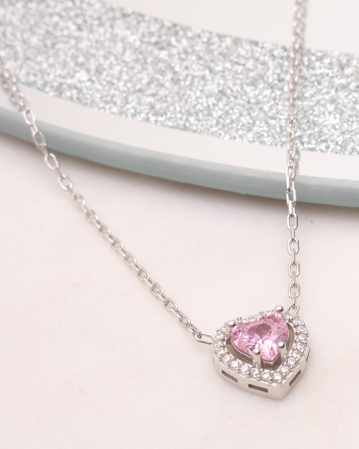 COLIERE ARGINT - Colier argint inima, gr3.2