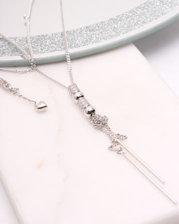 COLIERE ARGINT - Colier argint lung, gr10.4