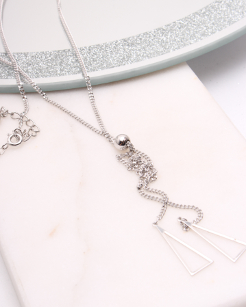 COLIERE ARGINT - Colier argint lung, gr8