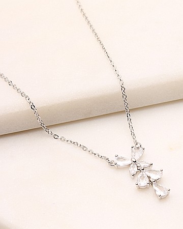 COLIERE ARGINT - Colier argint si cubic zirconia cod 4-49625, gr3