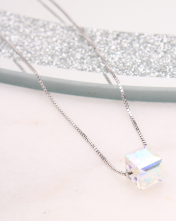 CATEGORII - Colier argint si cubic zirconia, gr2