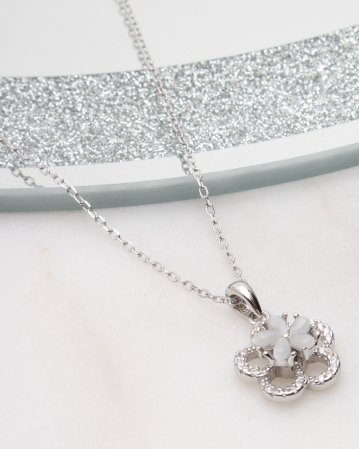 Noutati - Colier argint si cubic zirconia, gr3.1