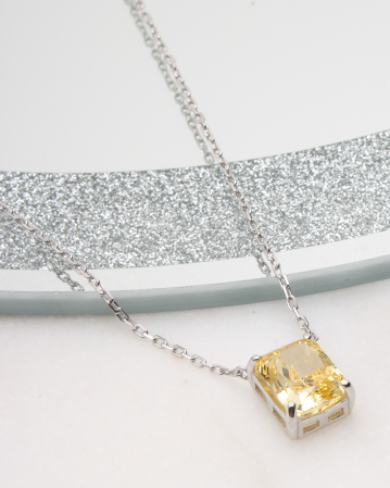 Noutati - Colier argint si cubic zirconia, gr3.5