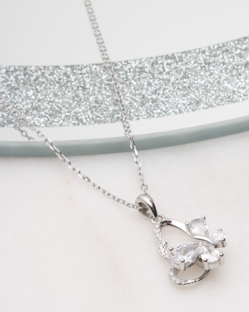 Noutati - Colier argint si cubic zirconia, gr3