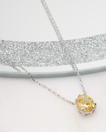 COLIERE ARGINT - Colier argint si cubic zirconia, gr4.1