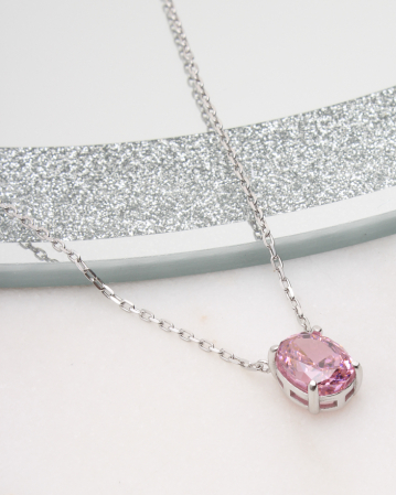 Noutati - Colier argint si cubic zirconia, gr4