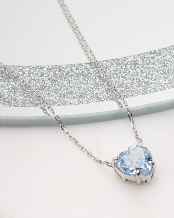 Noutati - Colier argint si cubic zirconia, gr4.9