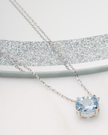 CATEGORII - Colier argint si cubic zirconia, gr4.9