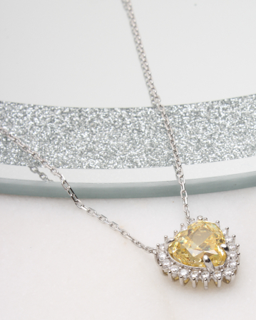 CATEGORII - Colier argint si cubic zirconia, gr5.6