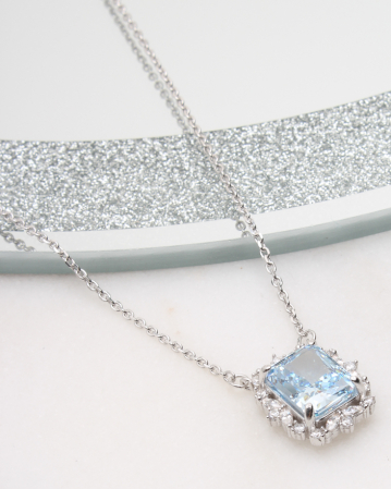 CATEGORII - Colier argint si cubic zirconia, gr5.9