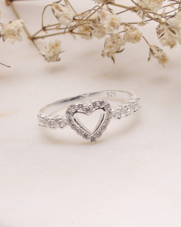 INELE ARGINT - Inel argint 925 si cubic zirconia, 1.3g