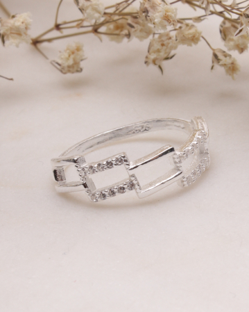 INELE ARGINT - Inel argint 925 si cubic zirconia, 1.7g