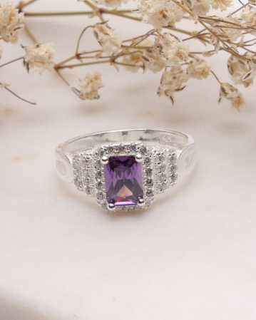 INELE ARGINT - Inel argint 925 si cubic zirconia, 2.6g