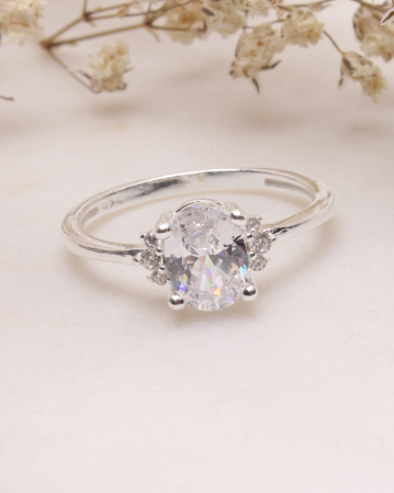 INELE ARGINT - Inel argint 925 si cubic zirconia, 2.6g