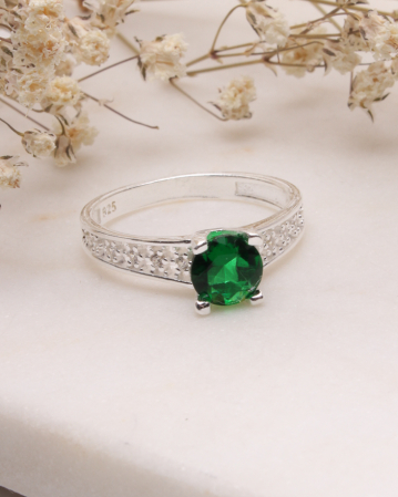 INELE ARGINT - Inel argint 925 si cubic zirconia, 2.8g