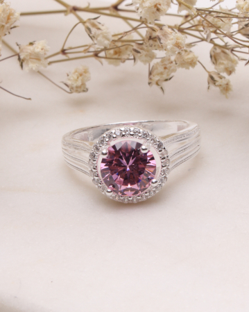 marimea 56 - Inel argint 925 si cubic zirconia, 3.8g