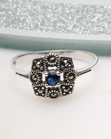 INELE ARGINT - Inel argint cu marcasite, gr1.7