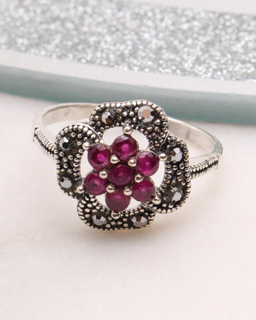 INELE ARGINT - Inel argint cu marcasite, gr2.8