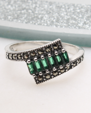 INELE ARGINT - Inel argint cu marcasite, gr2.8
