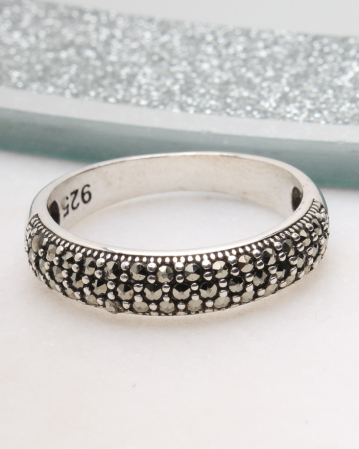 INELE ARGINT - Inel argint cu marcasite, gr3