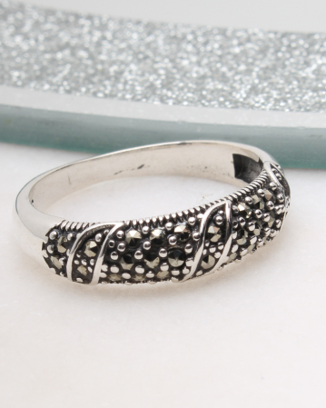 INELE ARGINT - Inel argint cu marcasite, gr3.1