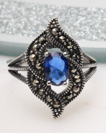 INELE ARGINT - Inel argint cu marcasite, gr3.3
