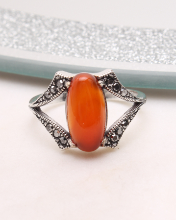 INELE ARGINT - Inel argint cu marcasite, gr3.6