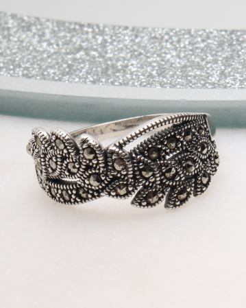 INELE ARGINT - Inel argint cu marcasite, gr3.8