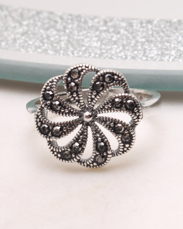 INELE ARGINT - Inel argint cu marcasite, gr3.9