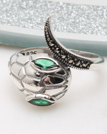 CATEGORII - Inel argint cu marcasite, gr4.2