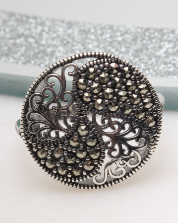 INELE ARGINT - Inel argint cu marcasite, gr4.2